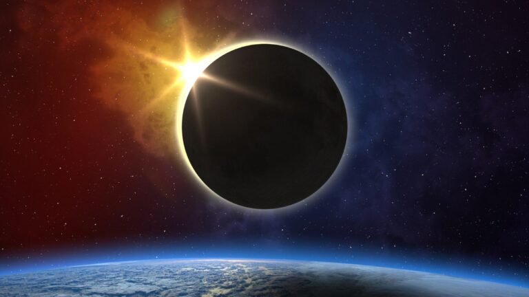 Tudo muito intenso no Eclipse Solar